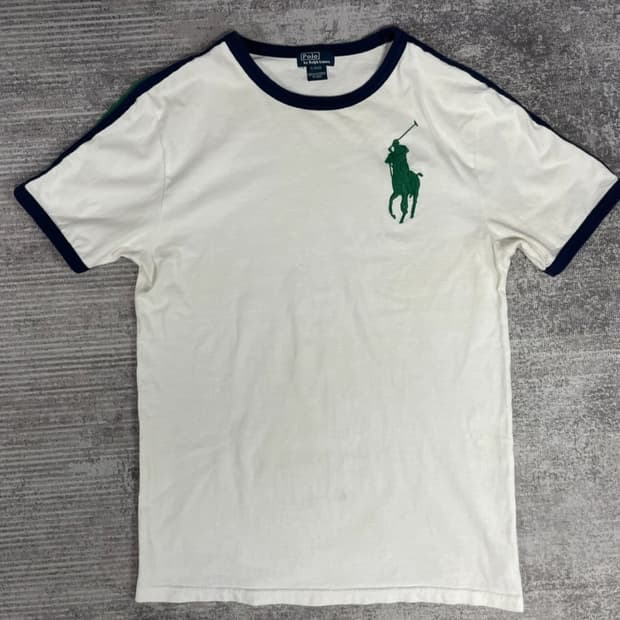 90s 폴로 빅포니 링거 티