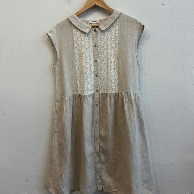 POU DOU DOU 퓨어린넨 원피스