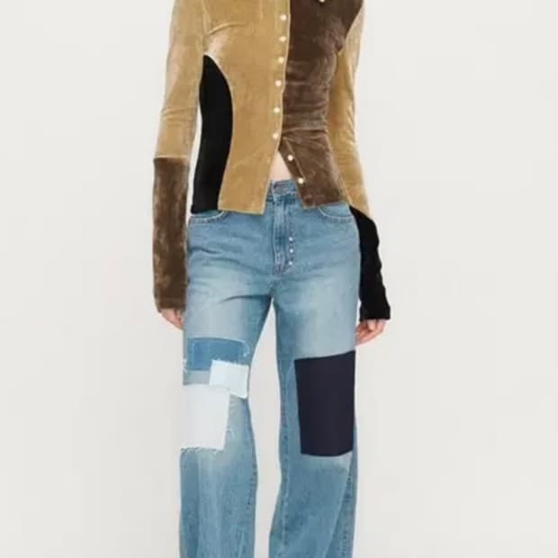 더오픈프로덕트 오픈와이와이 패치 데님