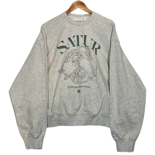 세터 카프리 시트론 드로잉 그래픽 맨투맨