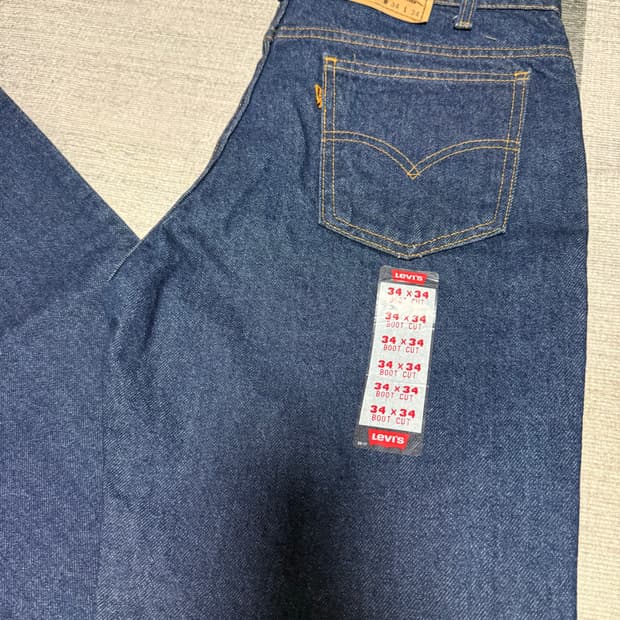 90's 리바이스 517 34/34 오렌지탭 데드스탁