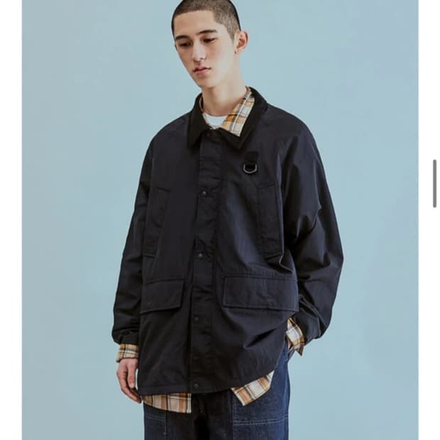 유니폼브릿지 4pocket hunting jacket black 자켓 M