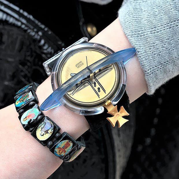 92년판) 빈티지 스와치 비비안 웨스트우드 콜라보 ORB