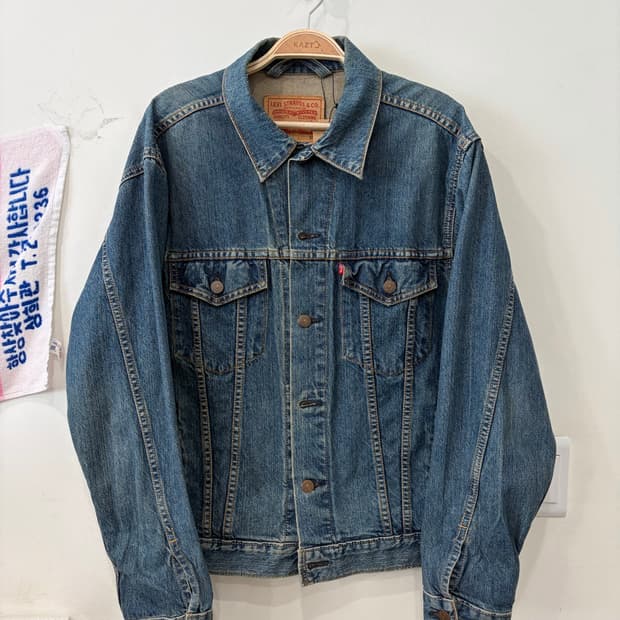 35. 리바이스 데님자켓 청자켓