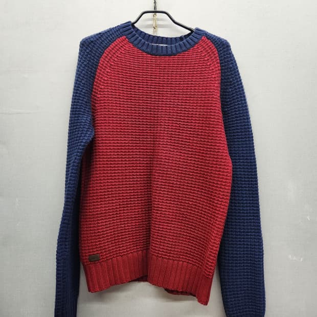 라코스테 컬러배색 와펜로고 니트 M(M) 남여공용