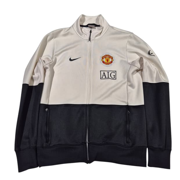 M) 09-10 NIKE 나이키 맨체스터 유나이티드 AIG 트랙탑 져지