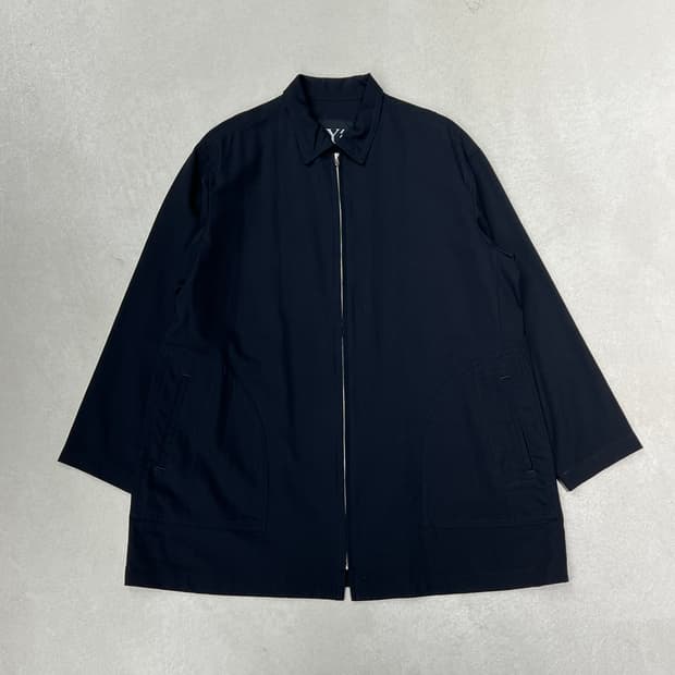 요지야마모토 다크 집업 자켓 s09015