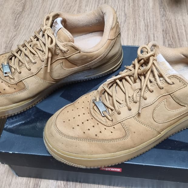 나이키 슈프림 에어포스1 된장 270