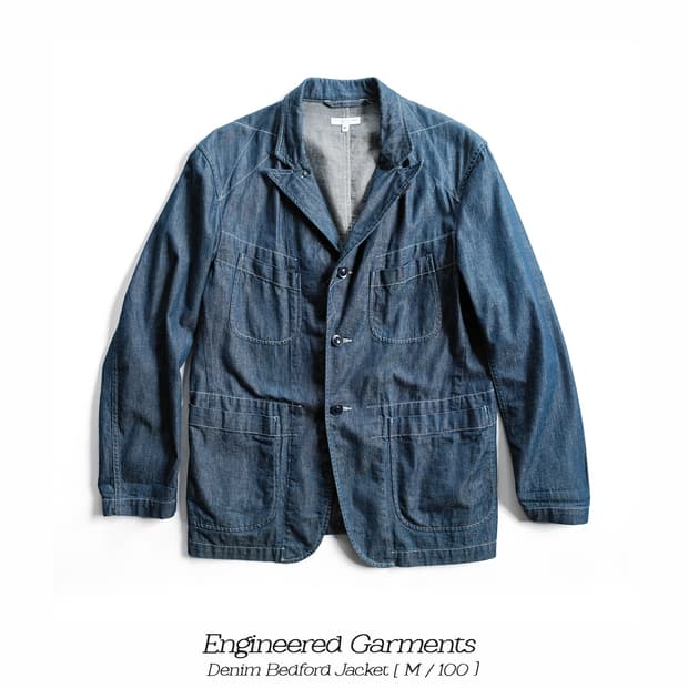 엔지니어드가먼츠 데님 베드포드 자켓 M(100)사이즈