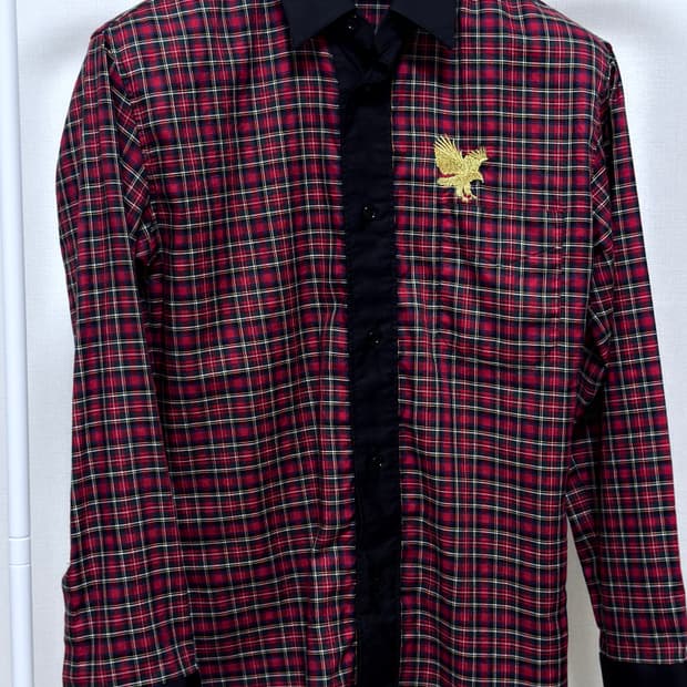 디올옴므 05aw 런웨이 독수리새틴 셔츠 38