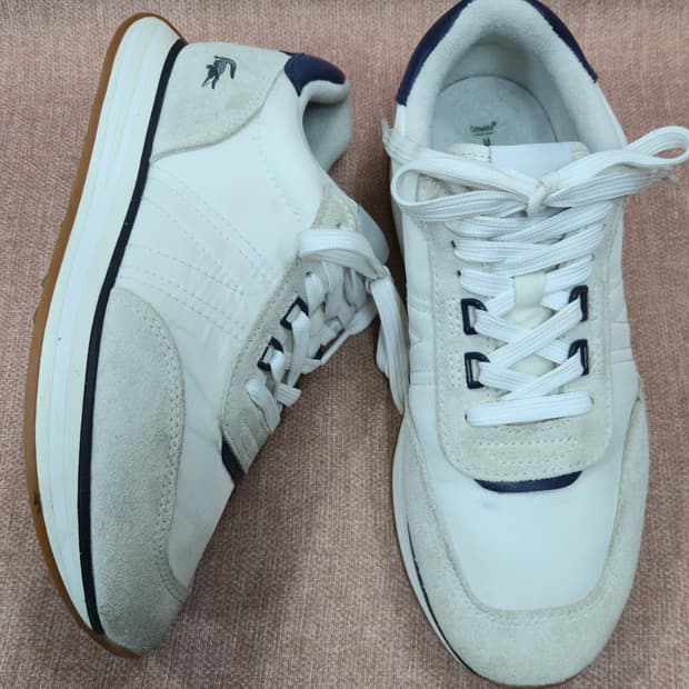 라코스테 240mm-   L-스핀 텍스타일 스니커즈