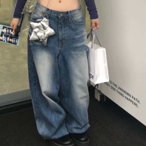 아워 캐비넷 boy denim pants m