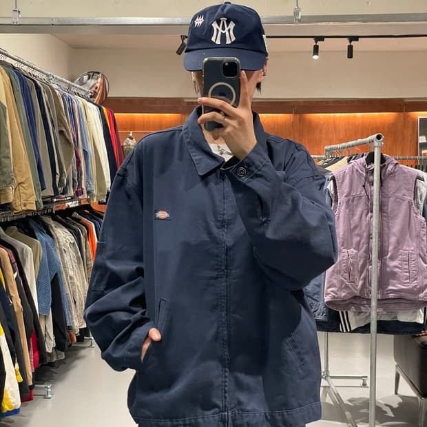 디키즈 워크 자켓 (Navy)  