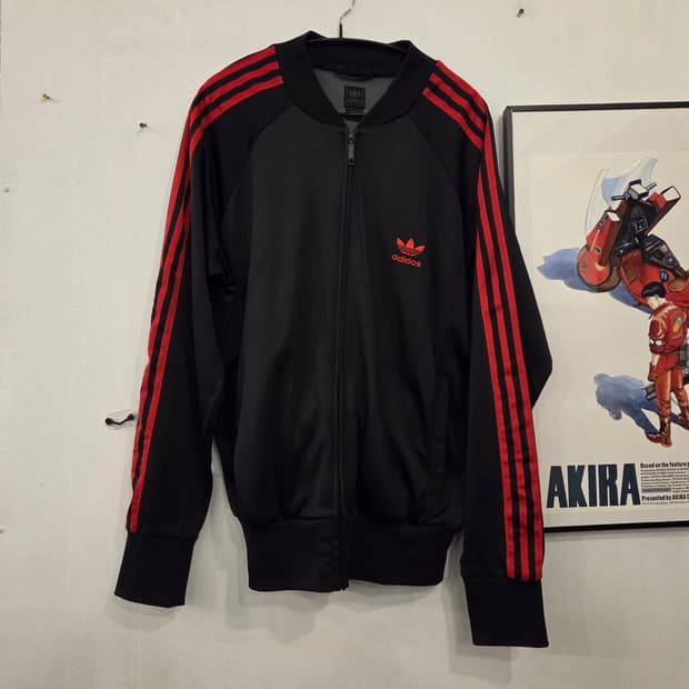 아디다스 파이어버드 슈퍼스타 져지 검빨 m