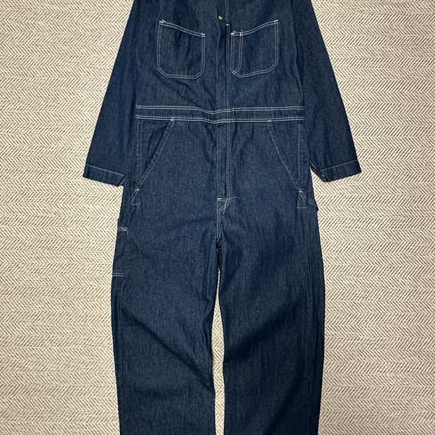 EDWIN 101 canada made denim jumpsuit
