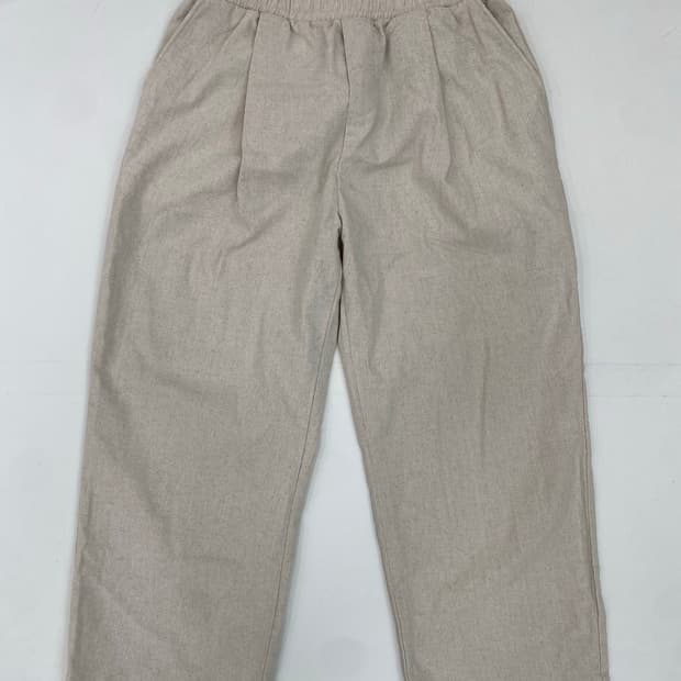 EXCONTAINER 와이드 린넨 팬츠 M