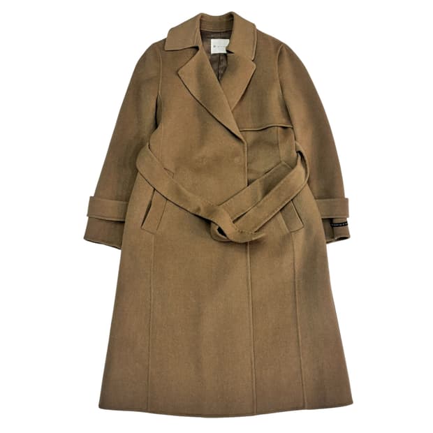 잇 미샤 핸드메이드 벨티드 코트