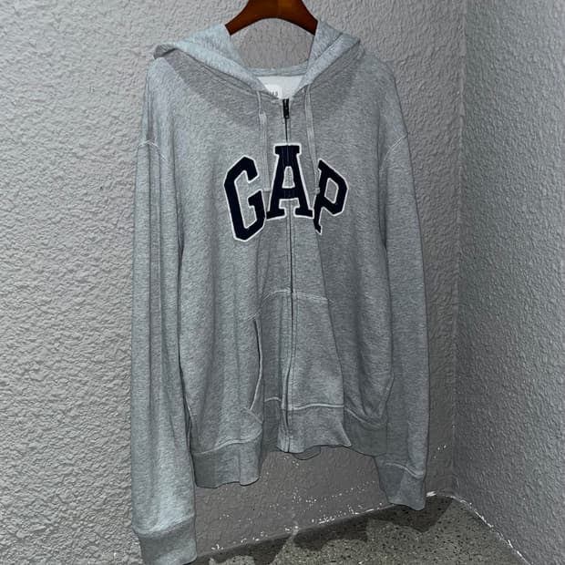 GAP 로고 후드집업