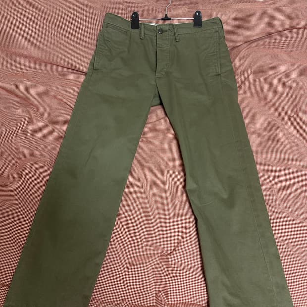 rrl 오피서 치노 팬츠 32/30
