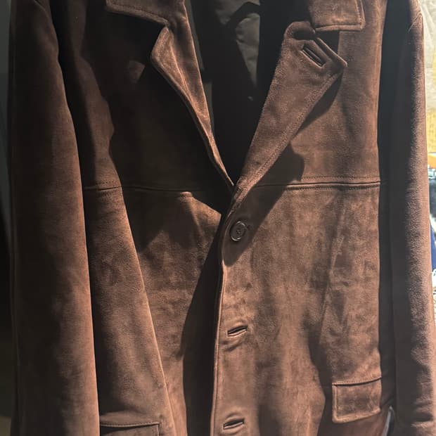 더바넷  Appy Suede Car Coat 스웨이드자켓 새상품