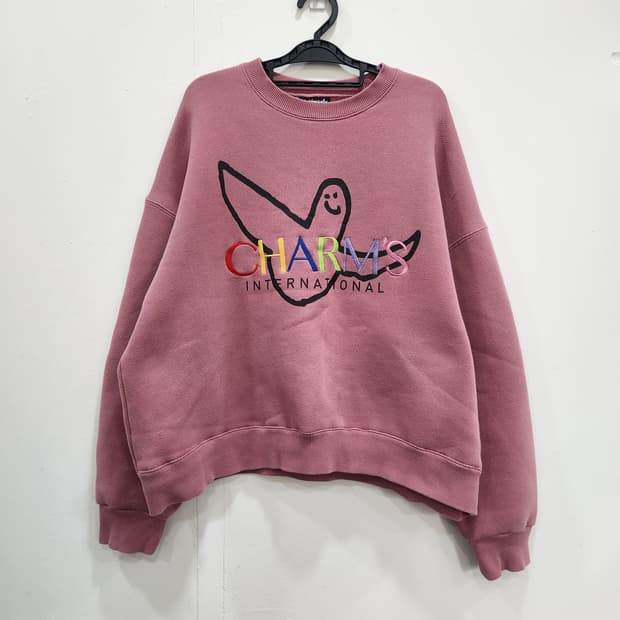 마크곤잘레스 X 참스 콜라보 레인보우 크루넥 95~100사이즈 오버핏