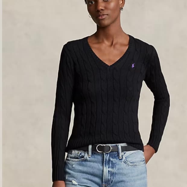 (백화점 정품) 폴로 니트 여성용xs