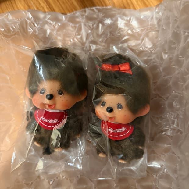 몬치치 빅헤드 SS 키체인(보이, 걸) 새제품