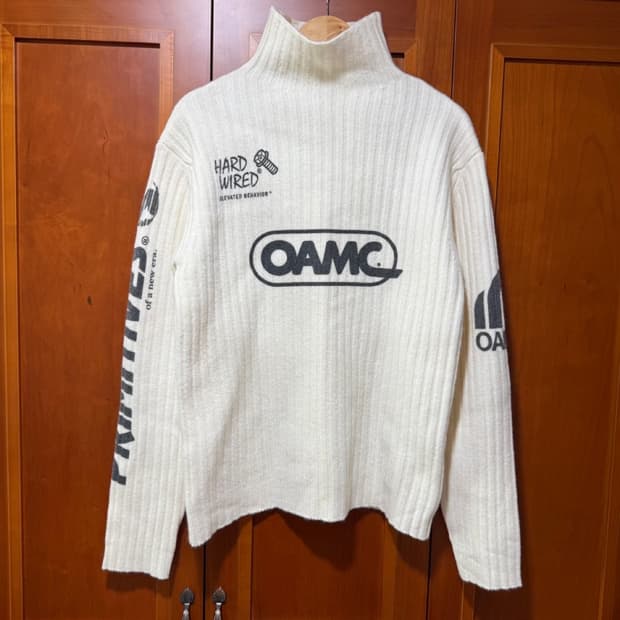 OAMC 오에이엠씨 23AW Moto Rollneck Knitted