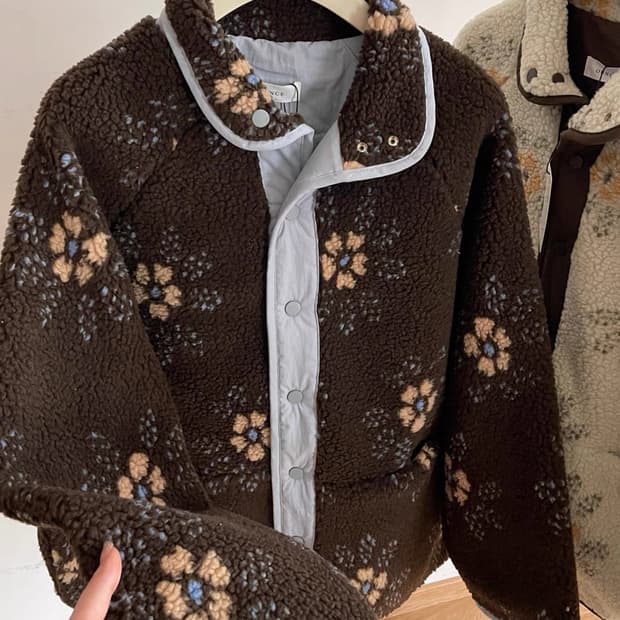 [새상품] 온스 onuce 플라워 플리스