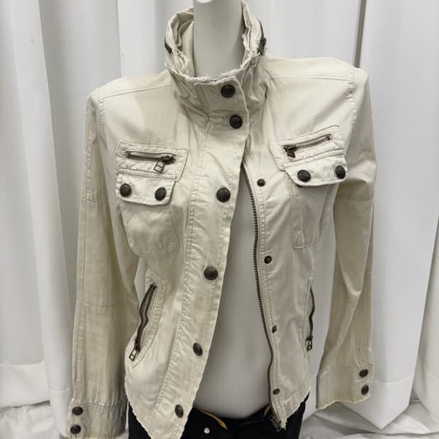 y2k 멀티포켓 코튼자켓