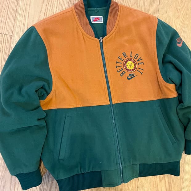 90s 나이키 울 바시티 자켓