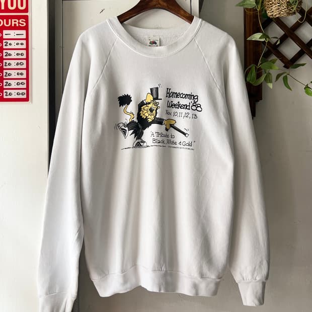 [XL]80's 프룻오브더룸 USA 빈티지 스웻셔츠