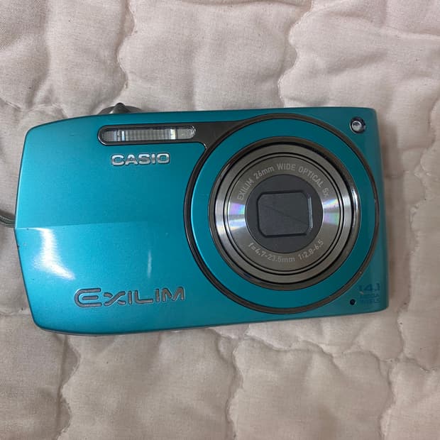 카시오 엑슬림 ex-z2300 민트 컬러 exilim 로제 카메라 디카
