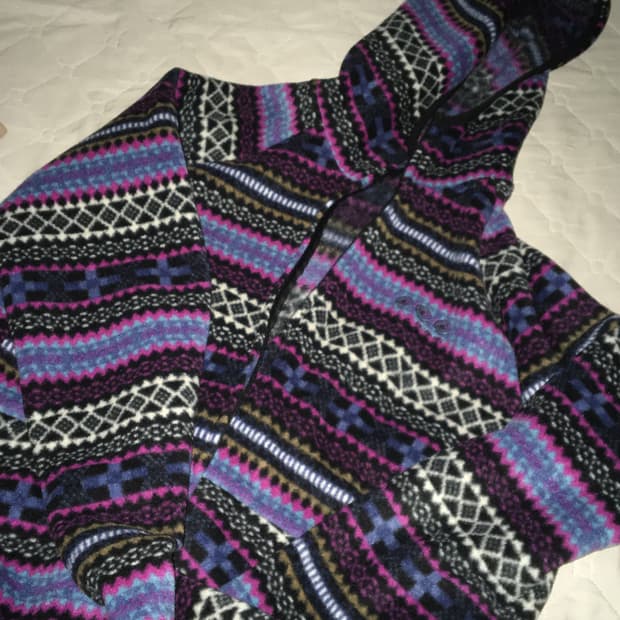 엔조 블루스 플리스 집업