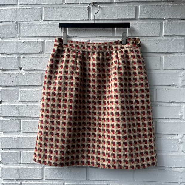 LAURA ASHLEY wool skirt