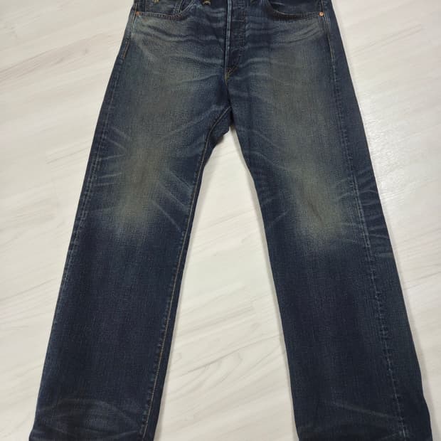 RRL(더블알엘) 빈티지 5포켓 기빈스진 34X32 팝니다