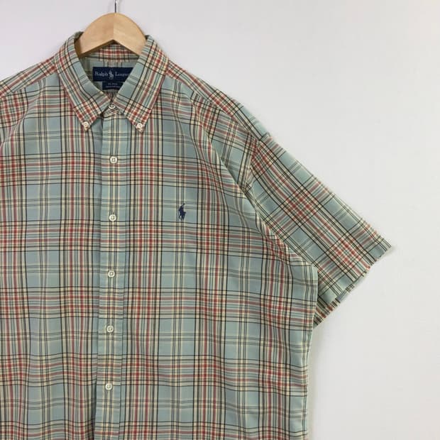 Xxl 폴로 체크 셔츠