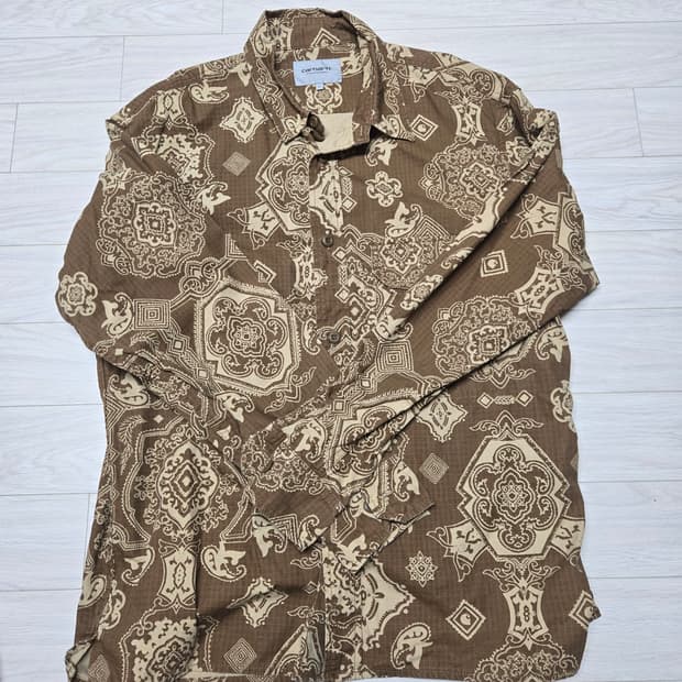 carhartt wip 패턴셔츠 L 