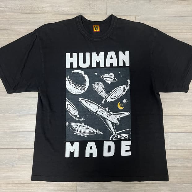 [XXL] 휴먼메이드 반팔 블랙