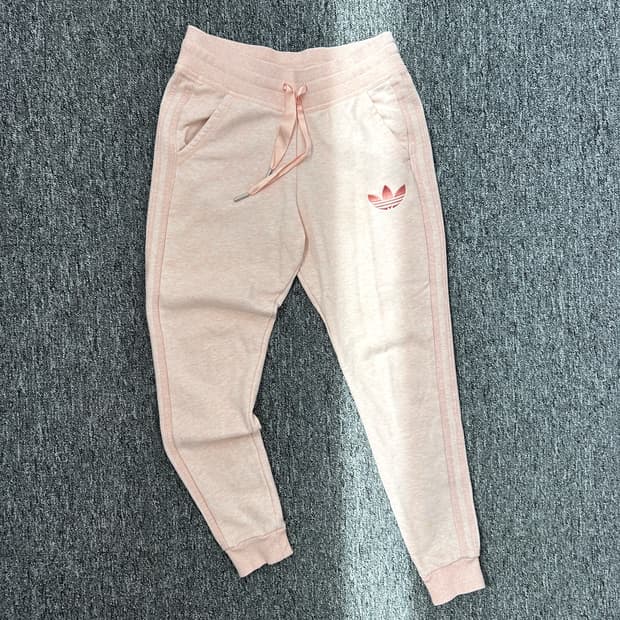 아디다스 jpn 핑크 슬림 조거 팬츠