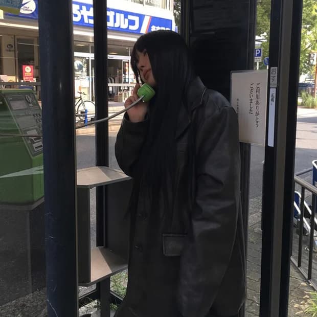 anyonemore 애니원모어 셰인 레더 블레이저 브라운