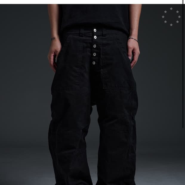Wapworks w116 low crotch 팬츠 구매해요
