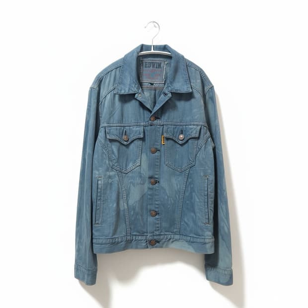 에드윈 워싱 데님자켓 L