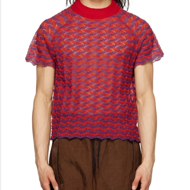 네임세이크 Red&Blue mickey T-Shirt