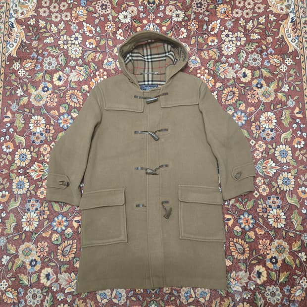 90s 오리지널 빈티지 버버리스(Burberrys) 더플코트 08reg