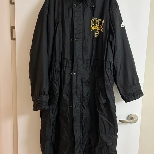 나이키 안감뽀글이 롱패딩 105