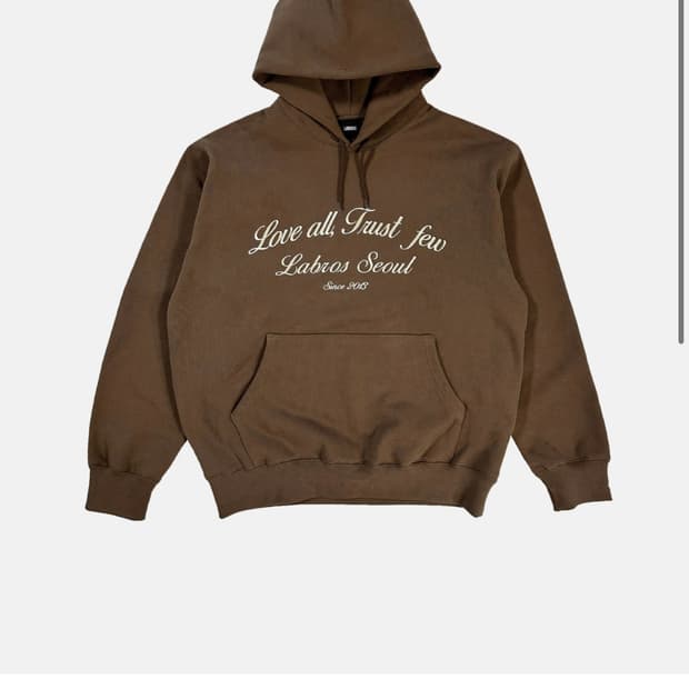 (m) 라브로스 스크립트 후디 브라운