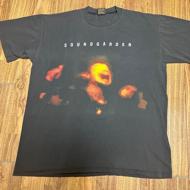 XL 90s 사운드가든 슈퍼언노운 밴드티