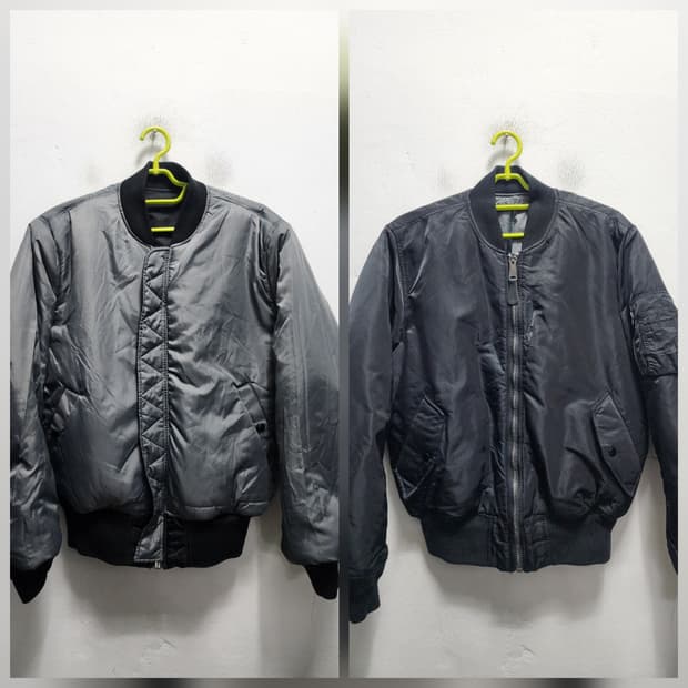 알파인더스트리 리버시블 MA-1 항공점퍼 