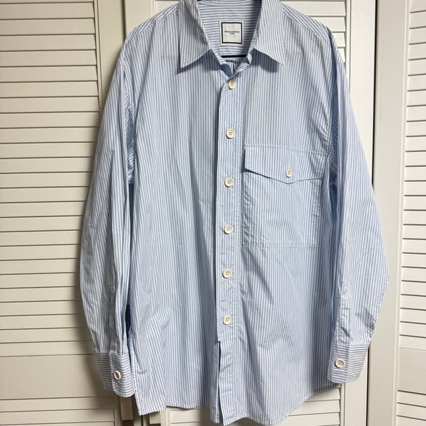 우영미 스트라이프 셔츠 48